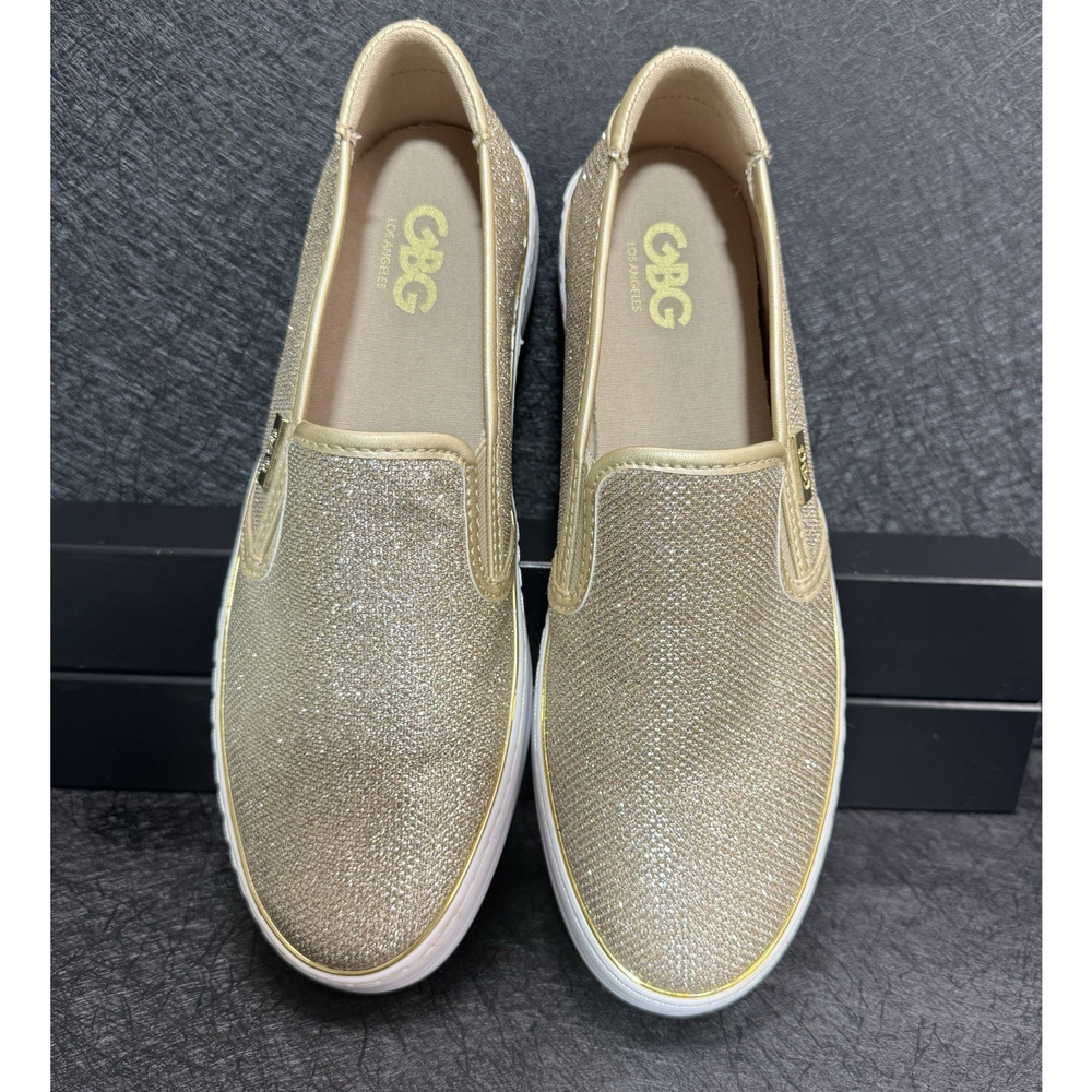 GBG Los Angeles Gold GGGollys2 Slip On Women’s Size 10M - Picture 5 of 14